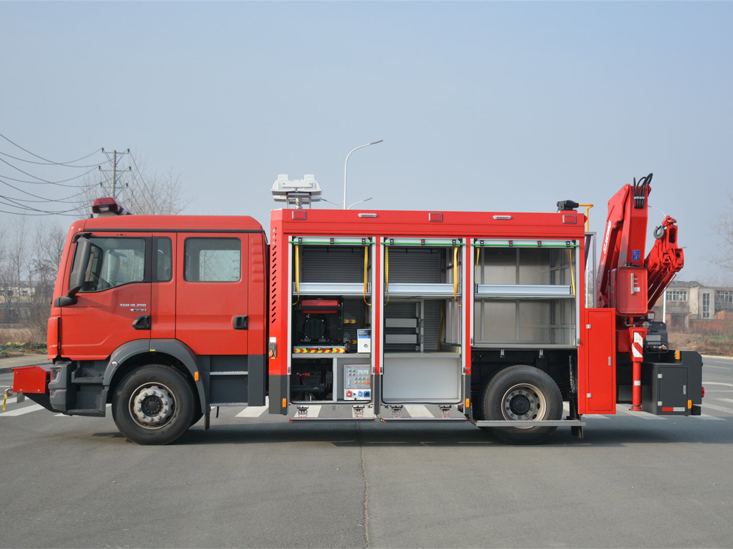 德國曼恩搶險救援車