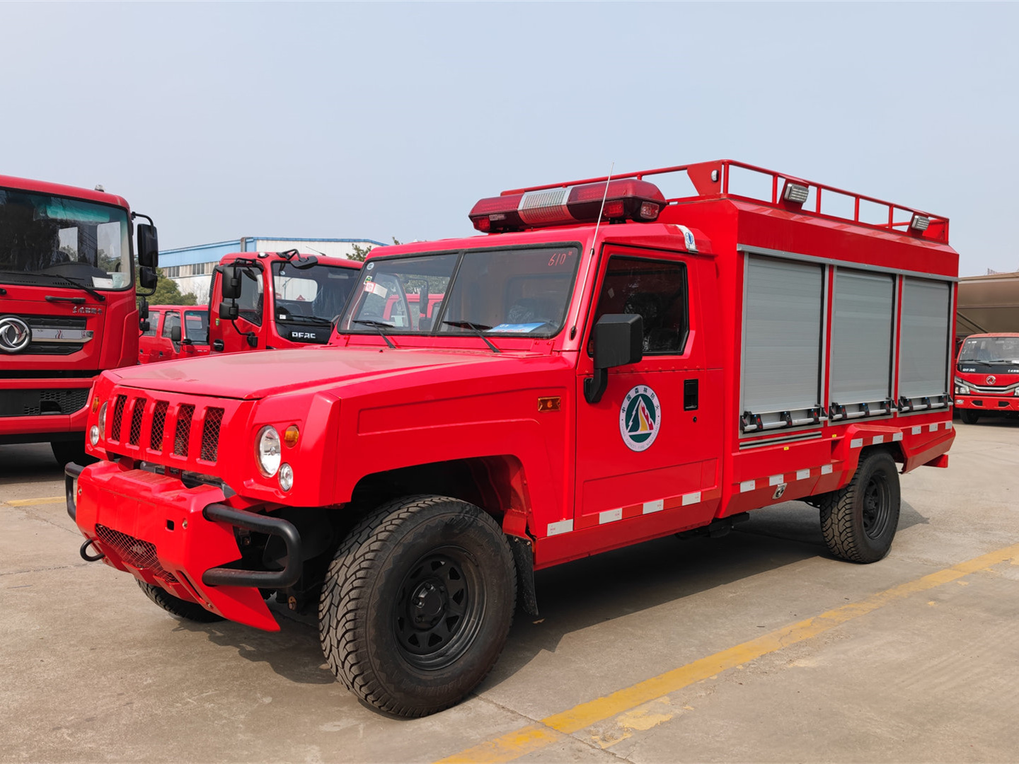 四驅勇士器材消防車